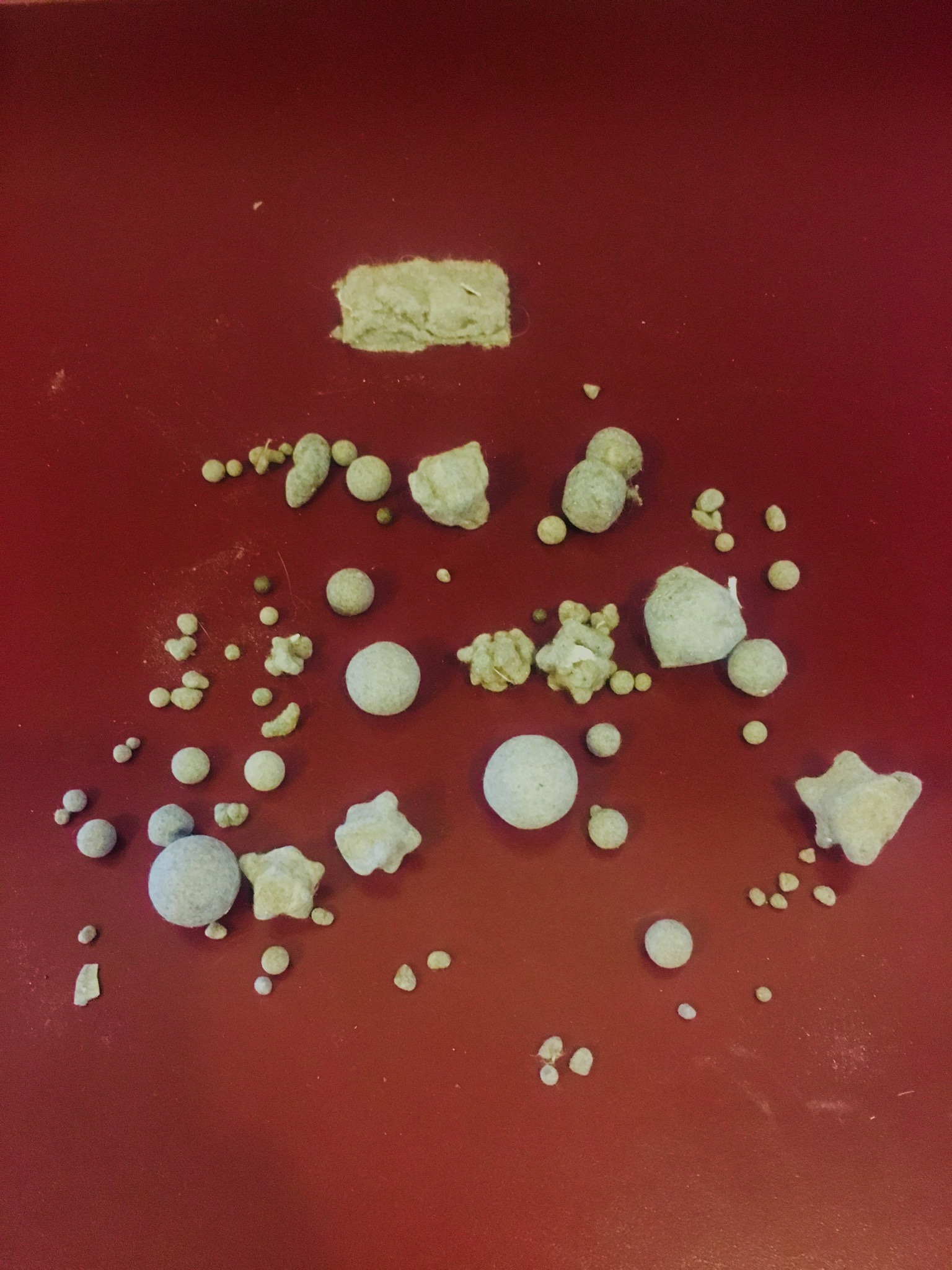 The lint ball solar system
