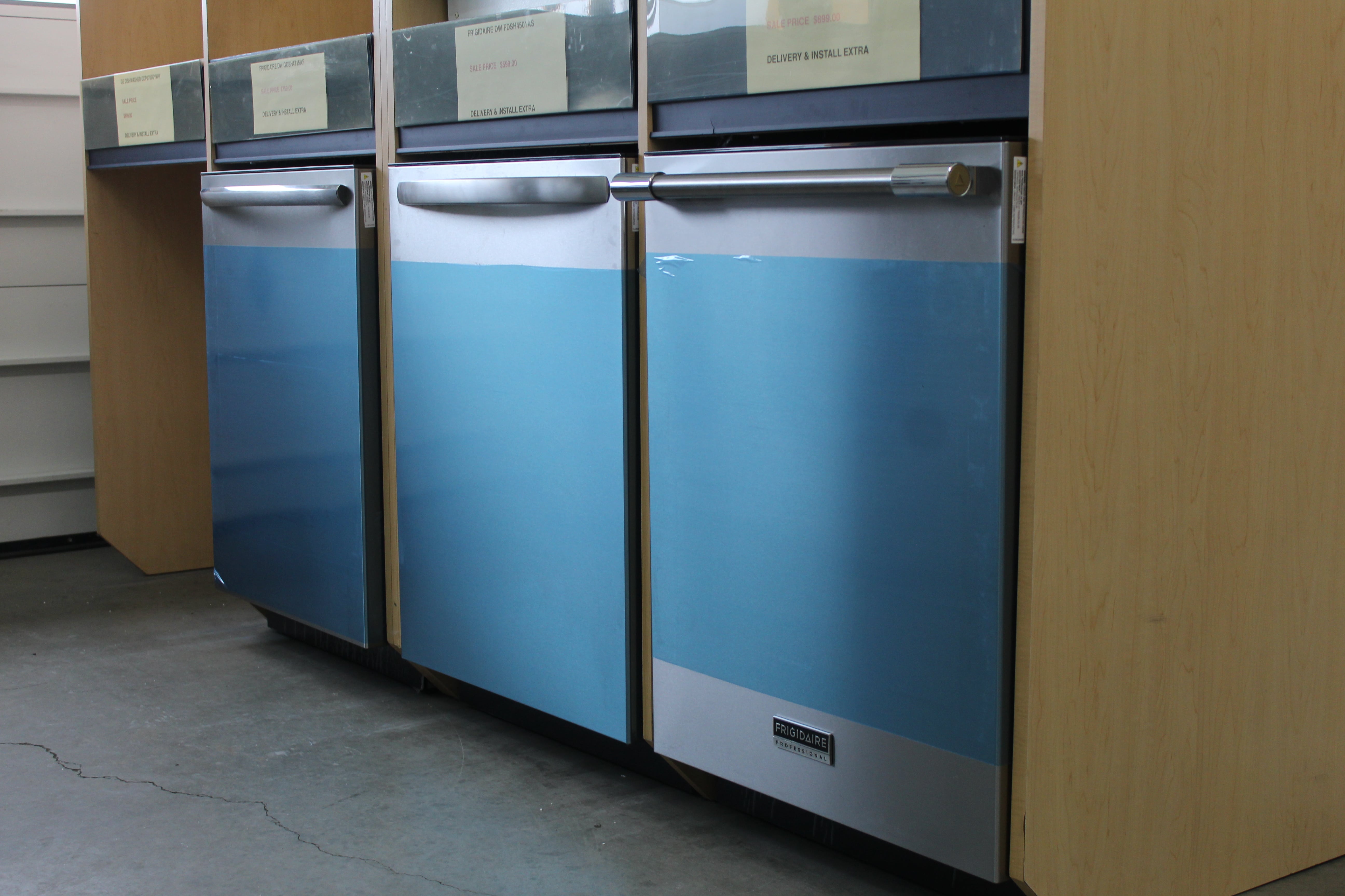 Frigidaire dishwashers