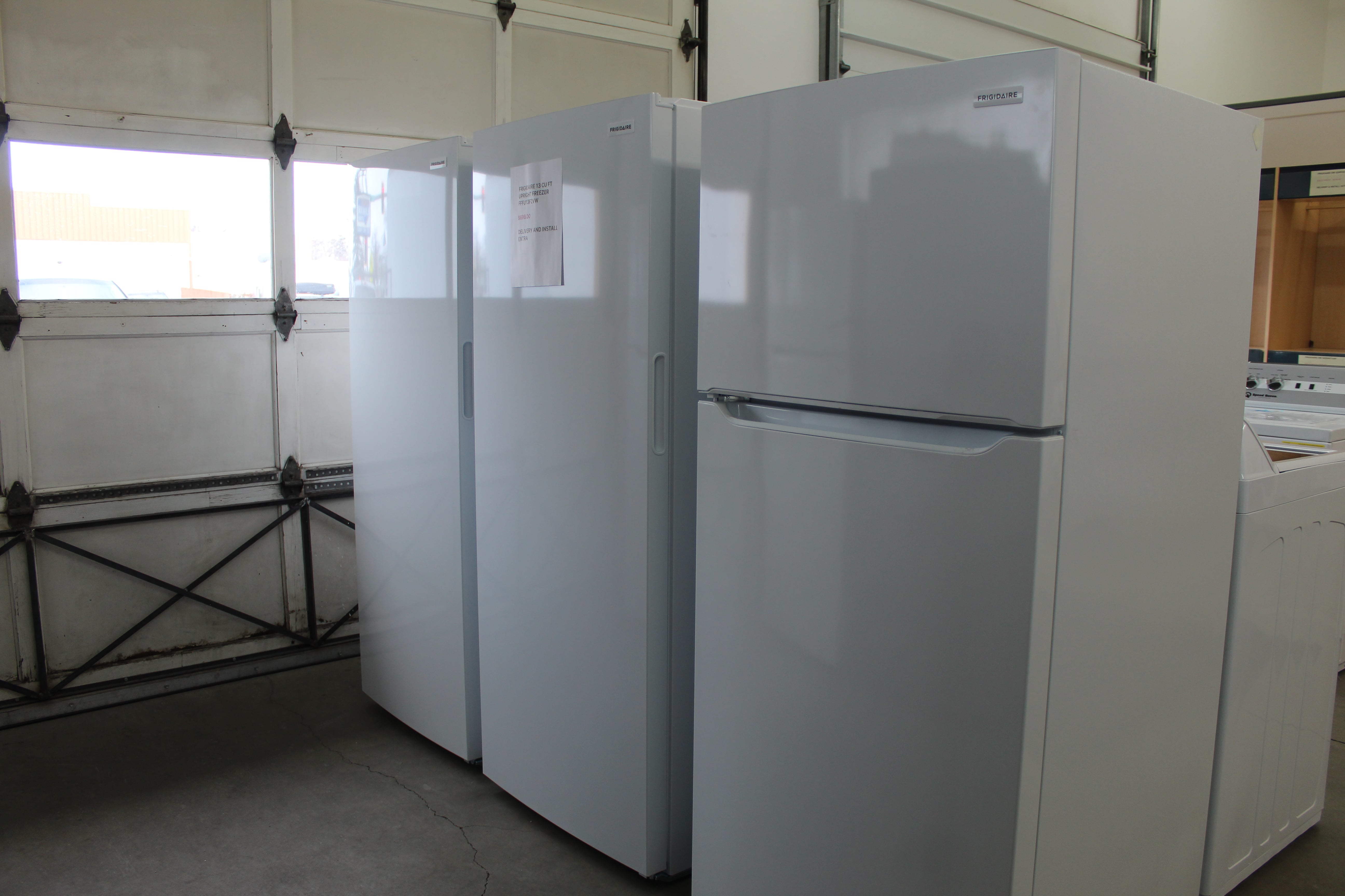 Frigidaire freezers